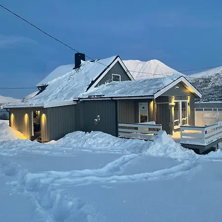 Koselig Hus Naer Sjo Og Fjell